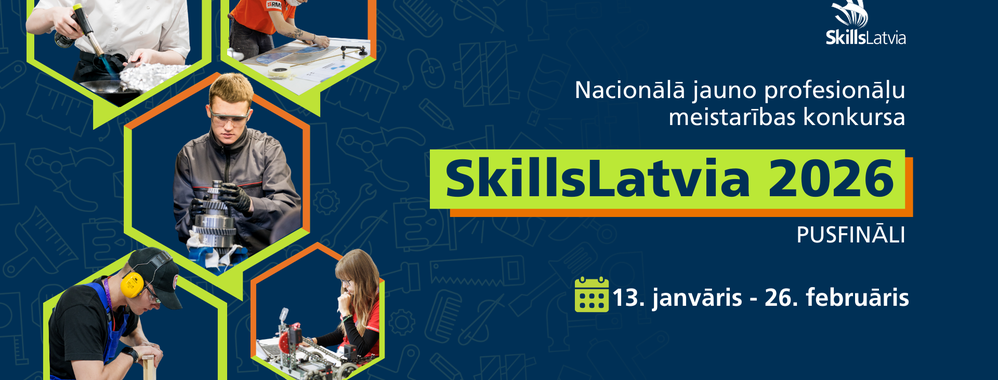 #caption-19-3 SkillsLatvia 2026 pusfināls jau 3.februārī