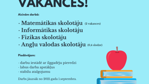 Vakances skolotājiem